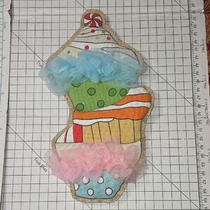 Hobby Lobby Colorful Cupcake Wall Decoration